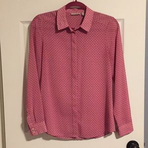 Pink patterned Halogen blouse